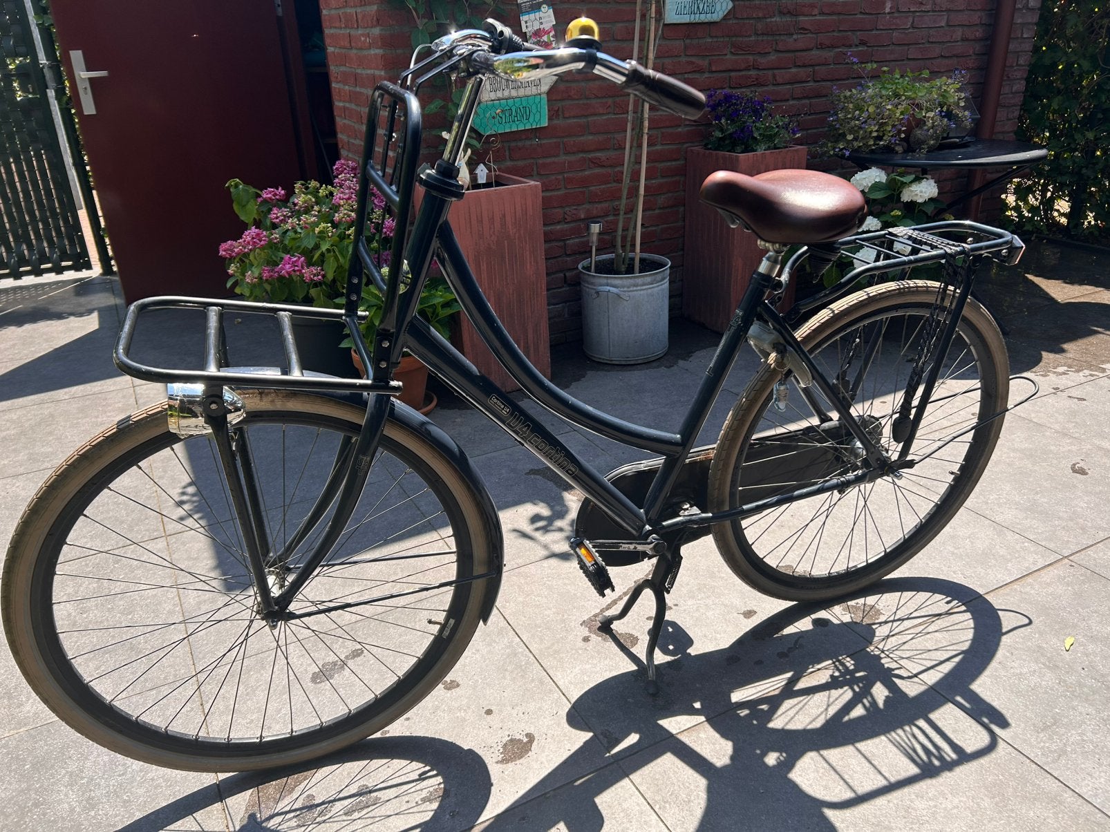 Cortina U4 Transport - donkerblauw/zwart - meisjesfiets, Ophalen, Terugtraprem, Gebruikt, Versnellingen
