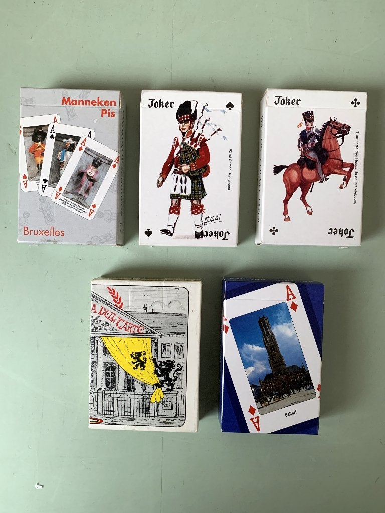 speelkaarten buitenland, Ophalen of Verzenden, Gebruikt, Speelkaart(en)