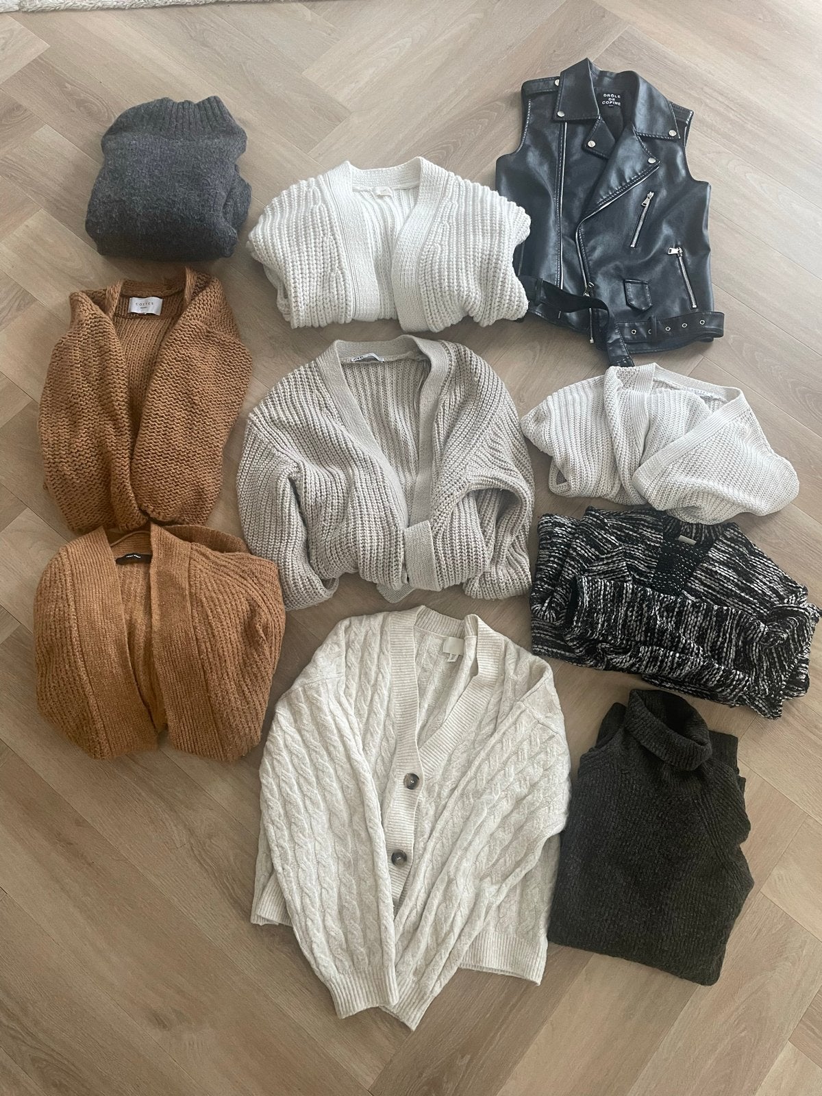 Winter kledingpakket maat S/M 36/38, Kleding | Dames, Ophalen of Verzenden, Gedragen, Maat 38/40 (M), Beige