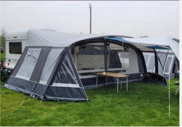 Voortent Dorema Octavia Grande, Caravans en Kamperen, Ophalen, Gebruikt, Ten Cate All Season 240g/m2, Dorema