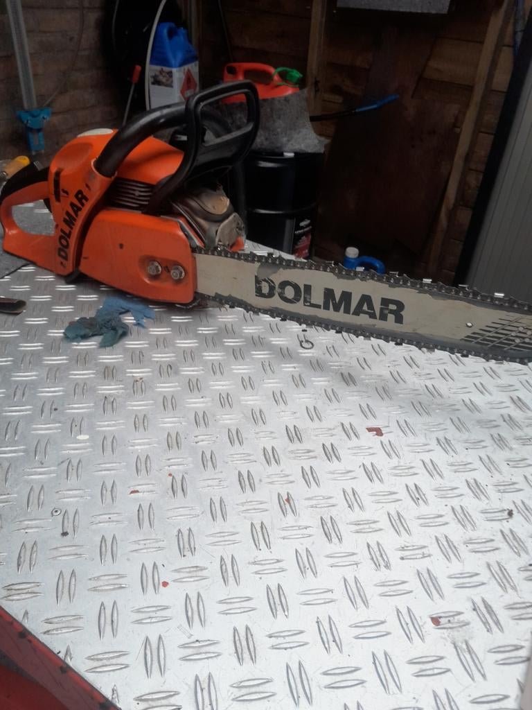 Dolmar kettingzaag, Ophalen of Verzenden, 1200 watt of meer, Kettingzaag, 30 tot 70 mm