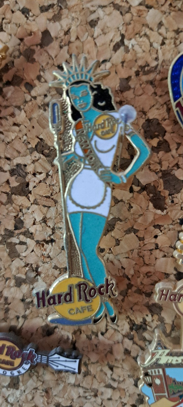 Hard Rock Cafe New York Pins - Vrijheidsbeeld, Chrysler, Ophalen of Verzenden, Gebruikt