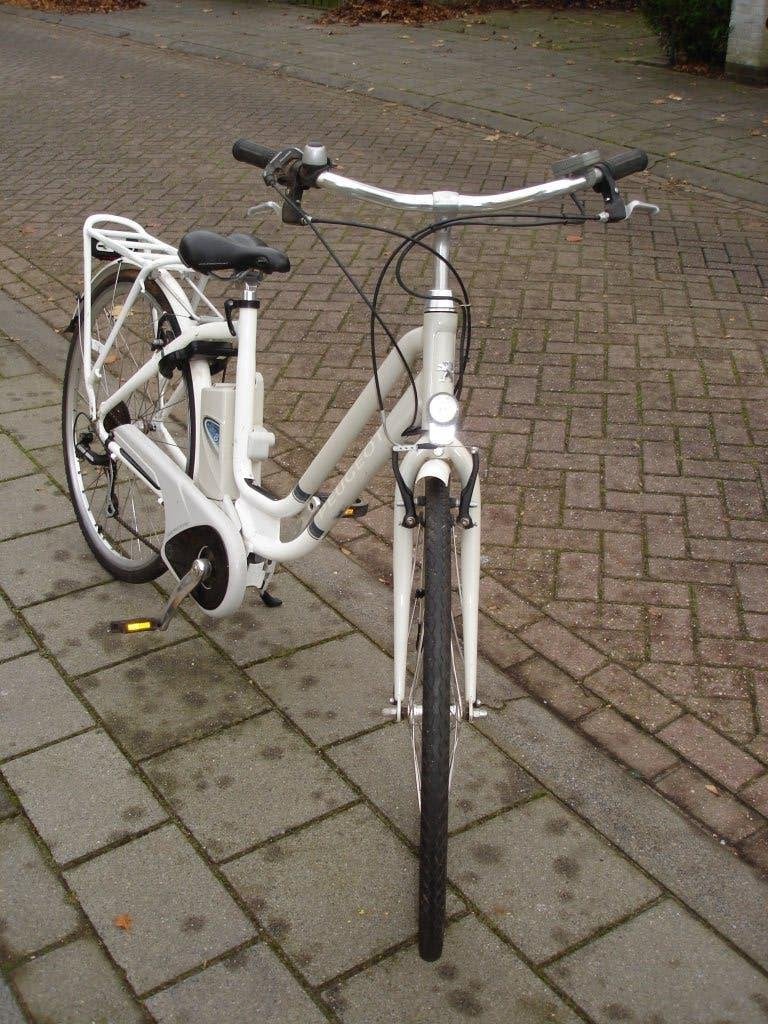 Flyer model merk Peugeot elektrische fiets middenmoter, 47 tot 51 cm, Ophalen, Gebruikt, Overige merken