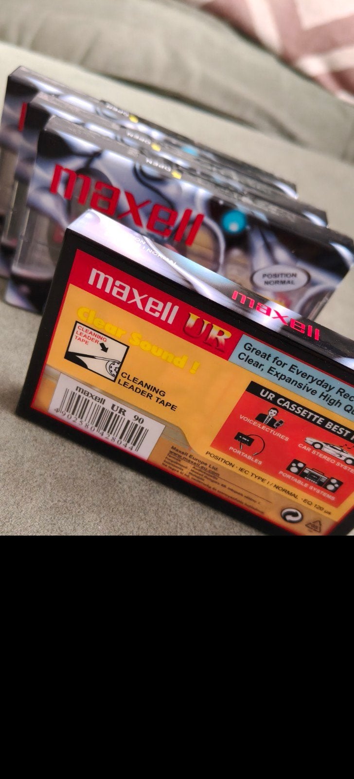Cassette bandjes Maxell 90, 2 t/m 25 bandjes, Overige genres, Ophalen of Verzenden, Nieuw in verpakking