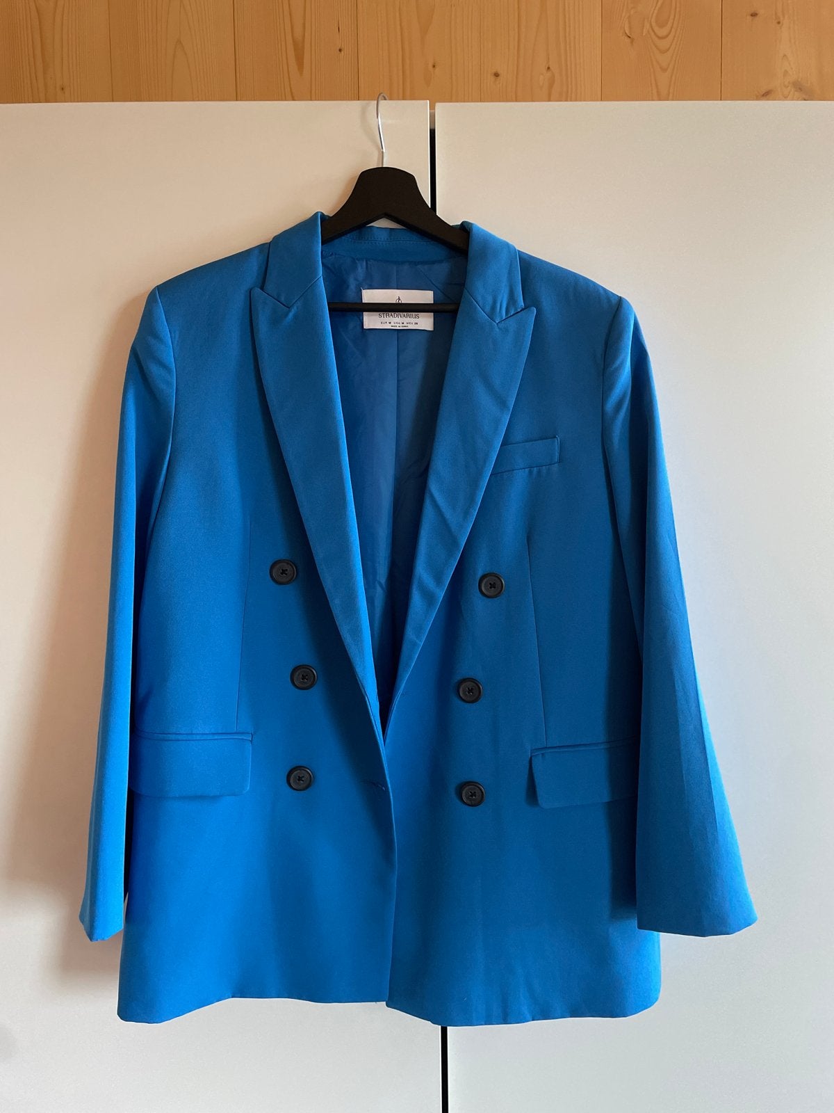 Stradivarius Blazer maat M, Maat 38/40 (M), Blauw, Ophalen of Verzenden, Zo goed als nieuw