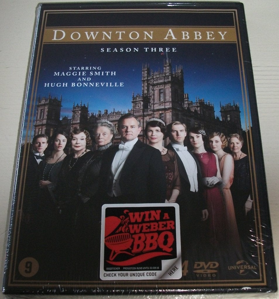Dvd *** DOWNTON ABBEY *** 4-Disc Boxset Seizoen 3 *NIEUW*, Ophalen of Verzenden, Frans, Nieuw in verpakking, Nederlands