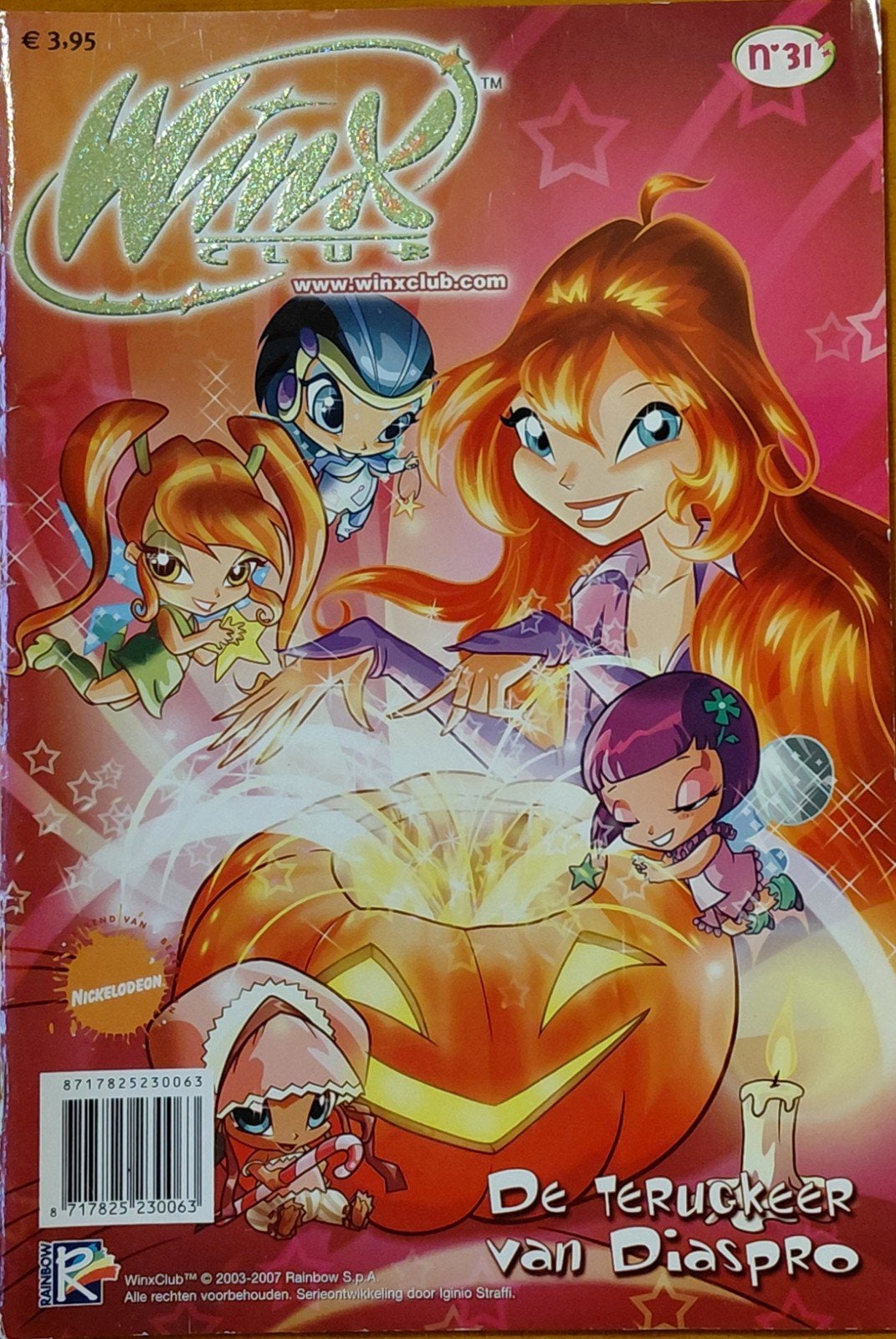 Winx Club magazine nummer 31, Ophalen of Verzenden, Gelezen, Overige typen