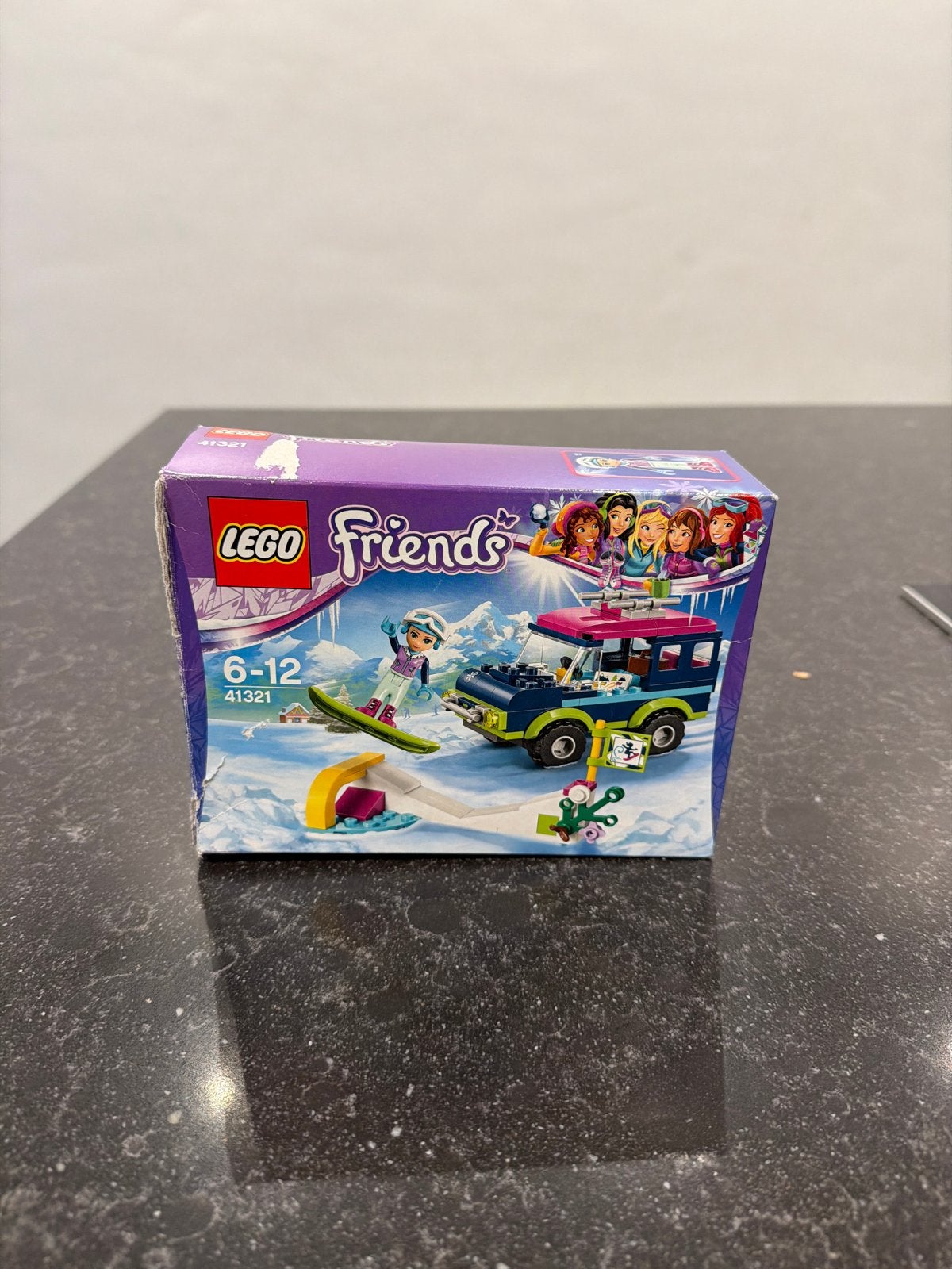 LEGO Friends 41321 Snow Resort Off-Roader (bijna compleet), Ophalen of Verzenden, Gebruikt, Overige merken