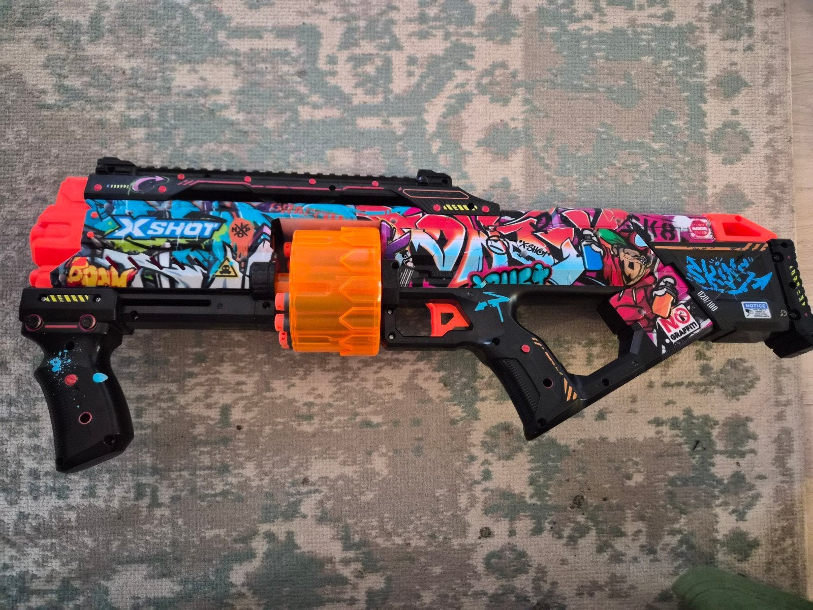 X-Shot Skins Last Stand Blaster - Graffiti Editie, Ophalen, Zo goed als nieuw