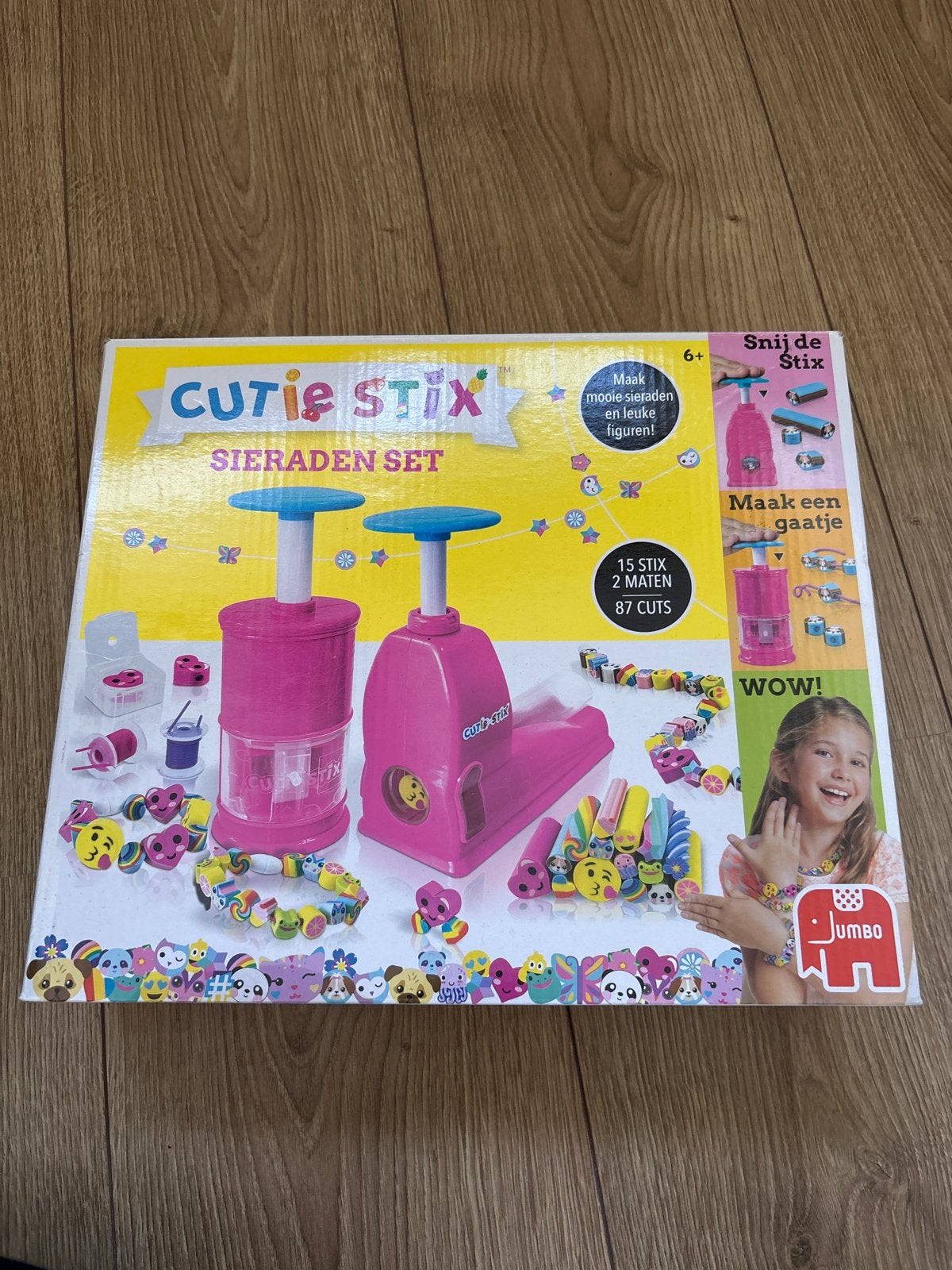 Cutie Stix Sieraden Set - Maak je eigen unieke sieraden!, Ophalen of Verzenden, Zo goed als nieuw, Knutselen