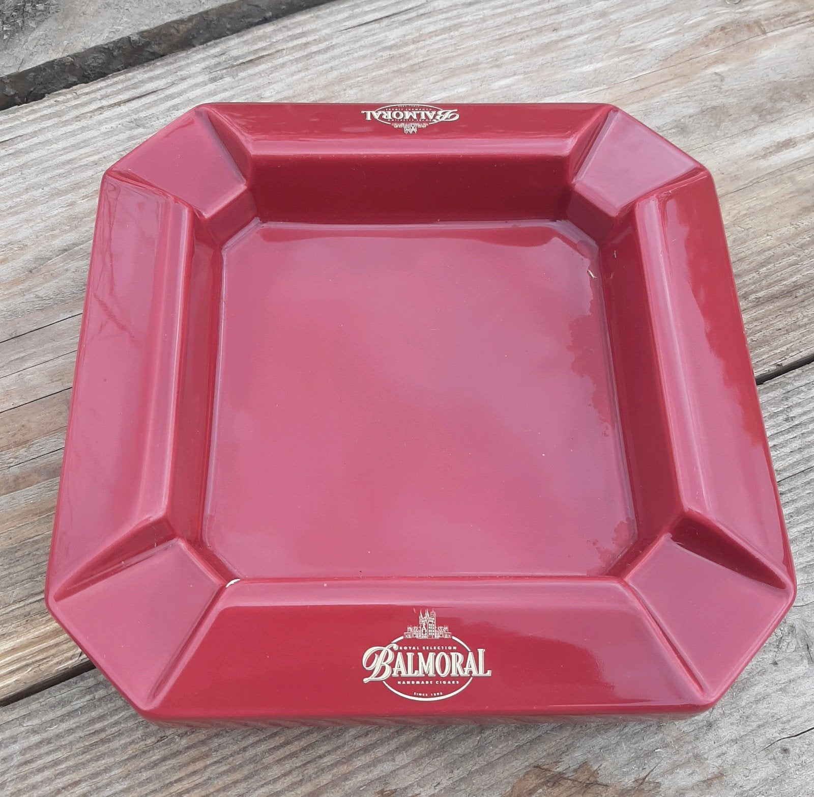 Balmoral Café asbak - (Bar / Kroeg / Sigaren), Ophalen of Verzenden, Zo goed als nieuw, Asbak