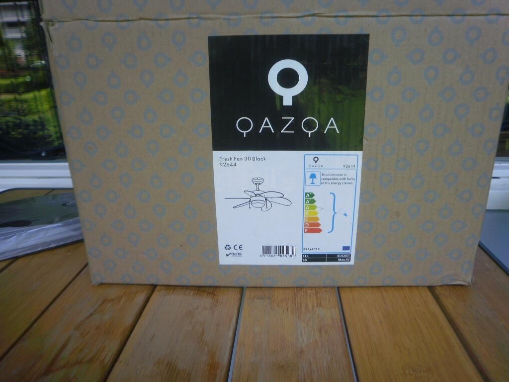 QAZQA plafondventilator, Ophalen, Nieuw, Plafondventilator