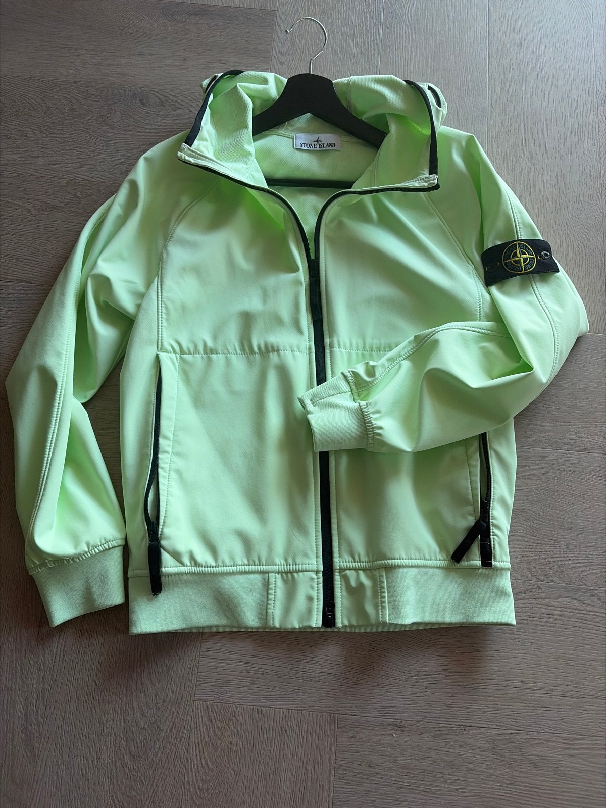 Stone Island Light Soft Shell-R Jas - Maat S, Kleding | Heren, Ophalen of Verzenden, Zo goed als nieuw, Maat 46 (S) of kleiner