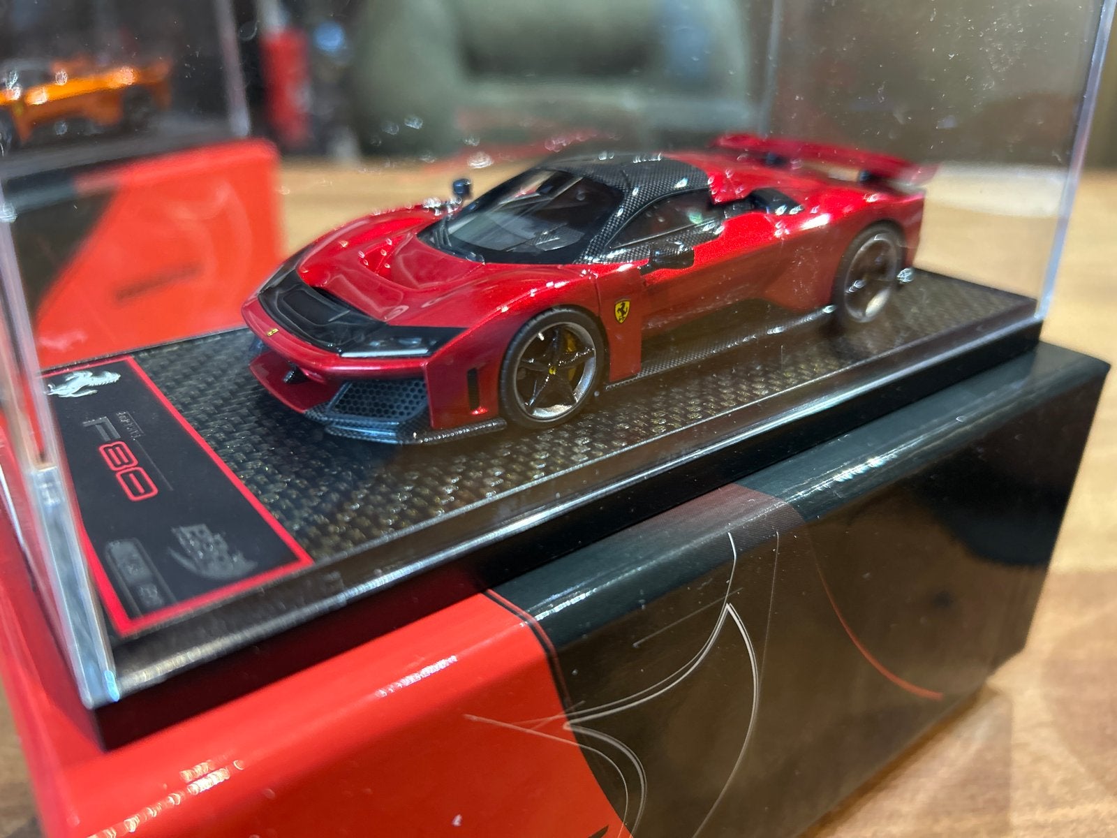 Ferrari F80 Rosso Supercar Schaal 1:43 - BBR Models, Hobby en Vrije tijd, Ophalen of Verzenden, Nieuw, Auto, Overige merken