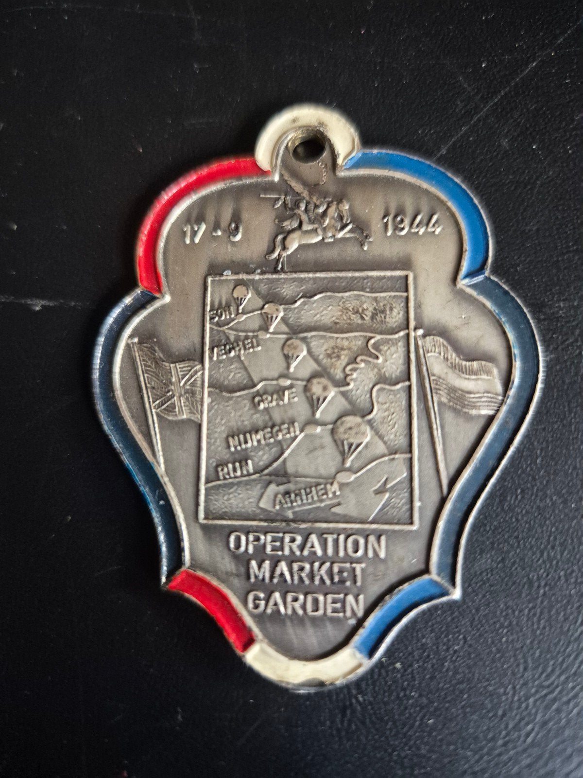 Operation Market Garden 1944 geëmailleerd Herdenkingsmed, Ophalen of Verzenden, Nederland