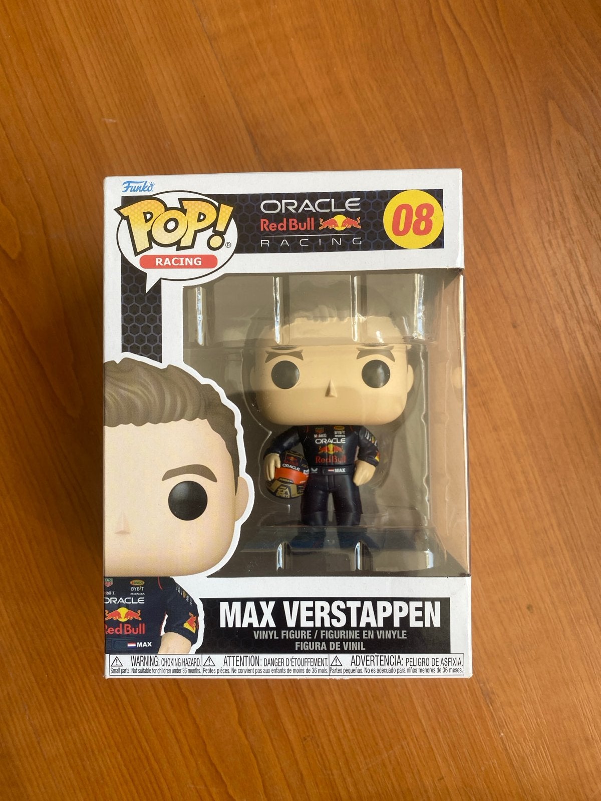 Funko Pop! Racing Max Verstappen Oracle Red Bull Racing 08, Ophalen of Verzenden, Nieuw