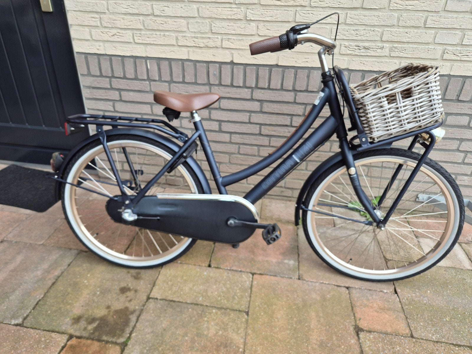 Zeer nette Cortina u4 meisjesfiets 24 inch, Fietsen en Brommers, Fietsen | Meisjes, Ophalen, 24 inch, Versnellingen, Zo goed als nieuw