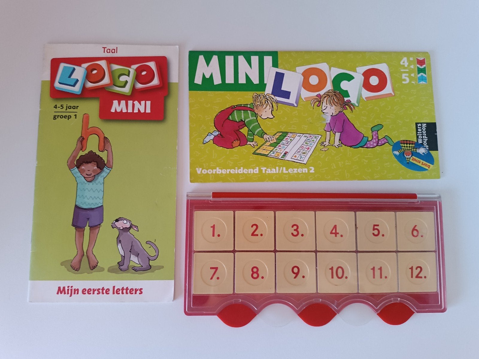 Loco Mini: Mijn eerste letters & Voorbereidend Taal/Lezen 2, Ophalen of Verzenden, Gebruikt, Puzzelen