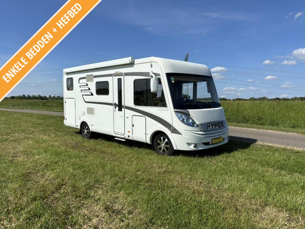 Hymer B 578 | 2013 | 150pk Euro5 | Lengte bedden | Hefbed, Fiat, Bedrijf, Hymer, Kluisje