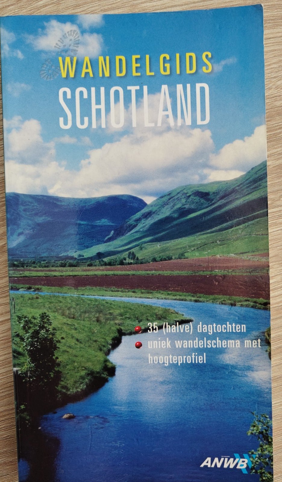 M. Eickhoff - Schotland, Fiets- of Wandelgids, Europa, Ophalen of Verzenden, M. Eickhoff
