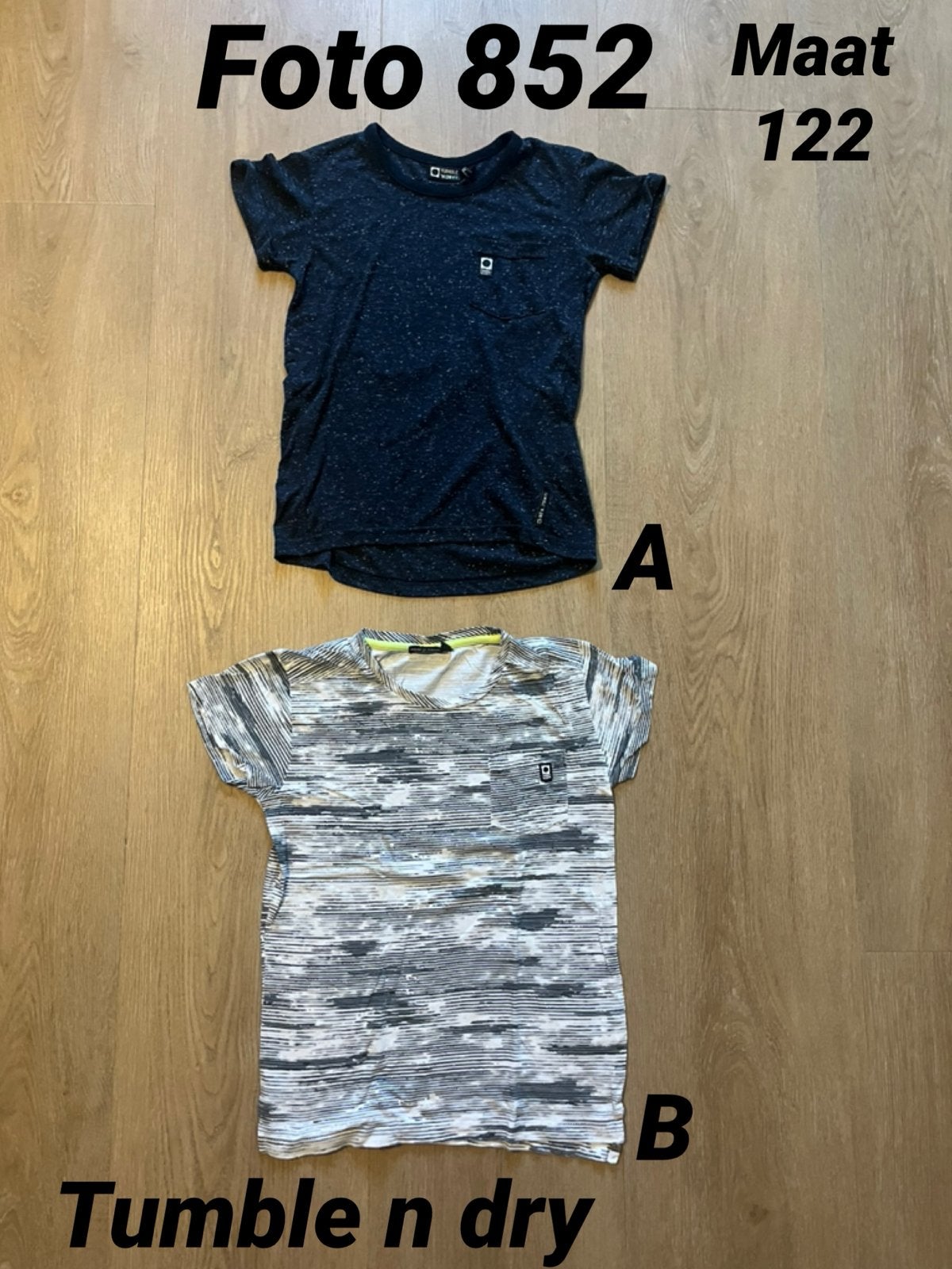 Shirt jongen tumble n dry maat 122  *foto 852*, Kinderen en Baby's, Ophalen of Verzenden, Zo goed als nieuw, Jongen, Shirt of Longsleeve