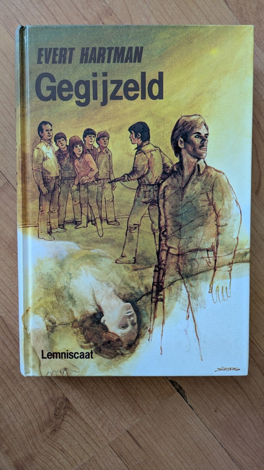 Evert Hartman Gegijzeld, Boeken, Ophalen of Verzenden, Zo goed als nieuw, Fictie, Evert Hartman