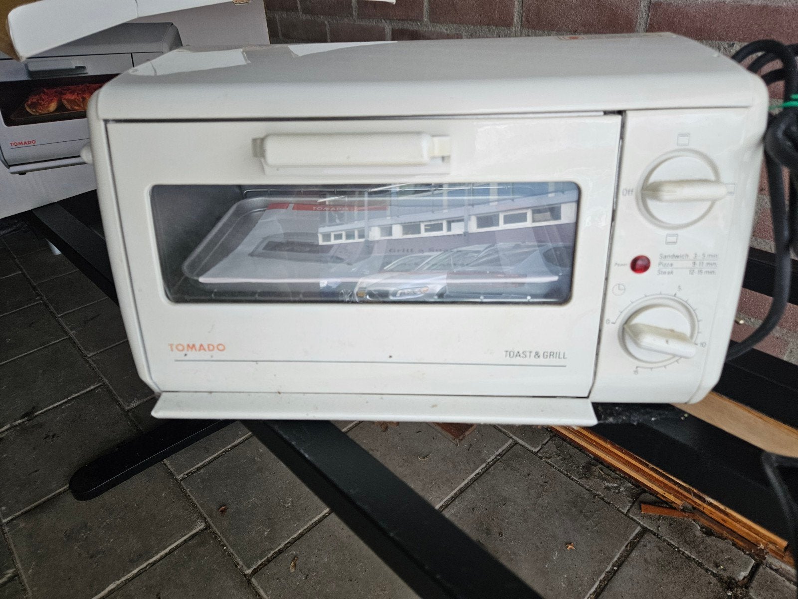 Tomado Toast & Grill Mini-oven - Compact en Handig, Ophalen, Minder dan 45 cm, Minder dan 45 cm, Vrijstaand