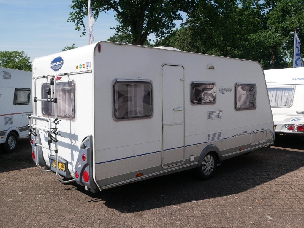 Caravelair Ambiance Style 450 Mover, airco, fietsenrek, Rondzit, Bedrijf, Tot en met 3, 4 tot 5 meter