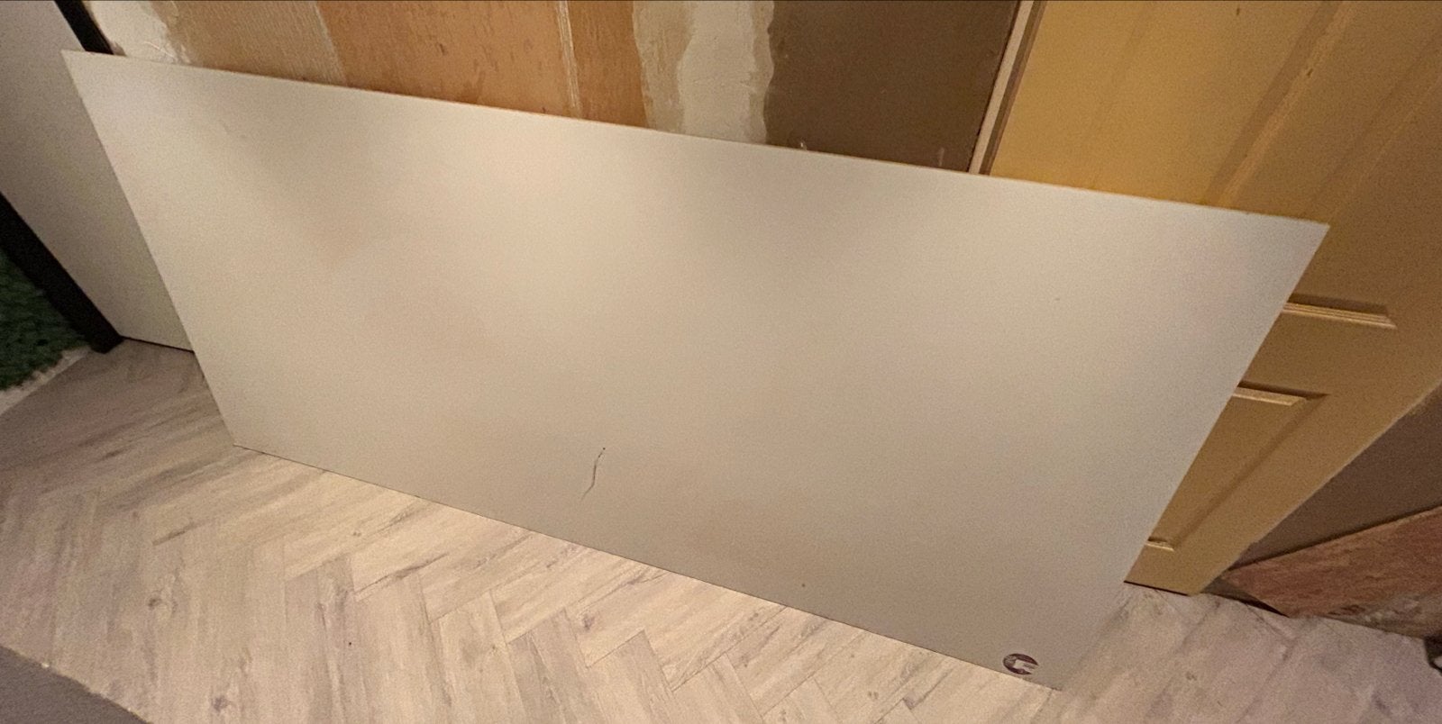 MDF wit gegrond 244x122 cm, 9 mm dik, Doe-het-zelf en Verbouw, Ophalen, Minder dan 25 mm, Overige typen, Nieuw