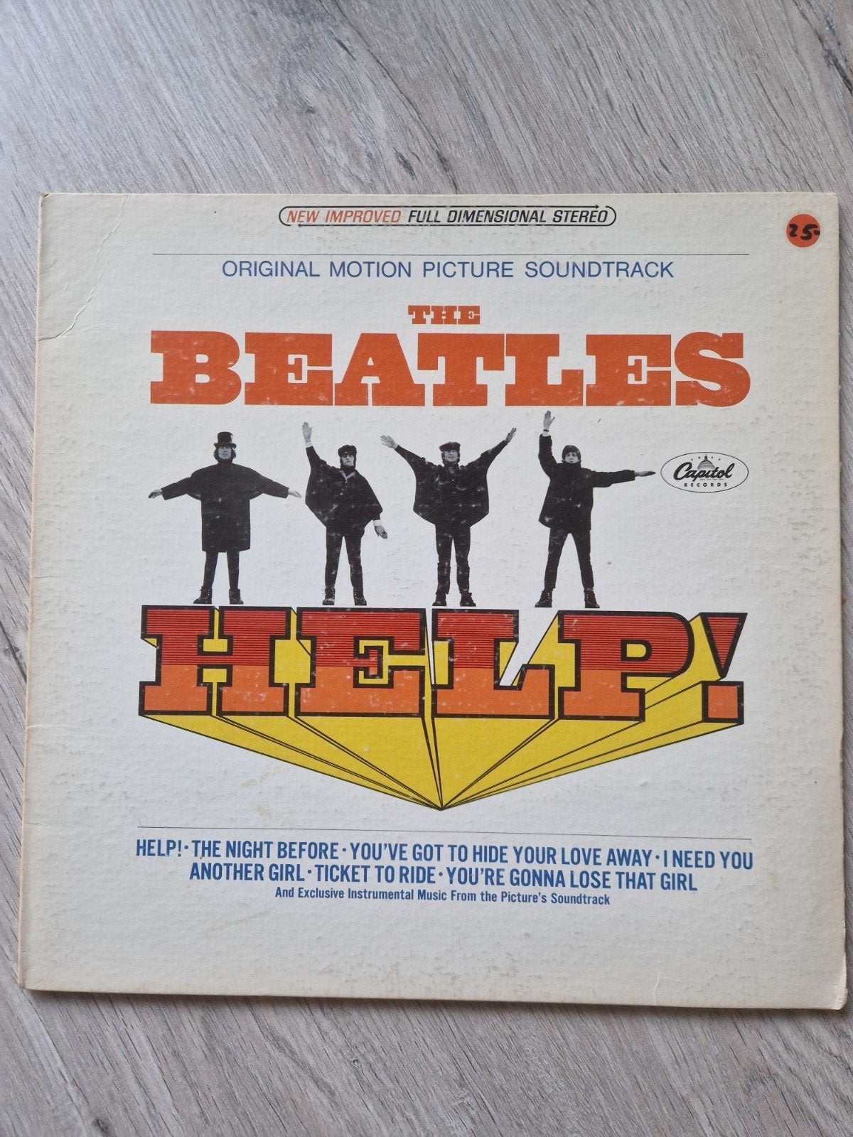 The Beatles  Help! (Amerikaanse Capitol Records LP, 1976/77), Cd's en Dvd's, Vinyl | Pop, LP, Pop, Ophalen of Verzenden, 12 inch
