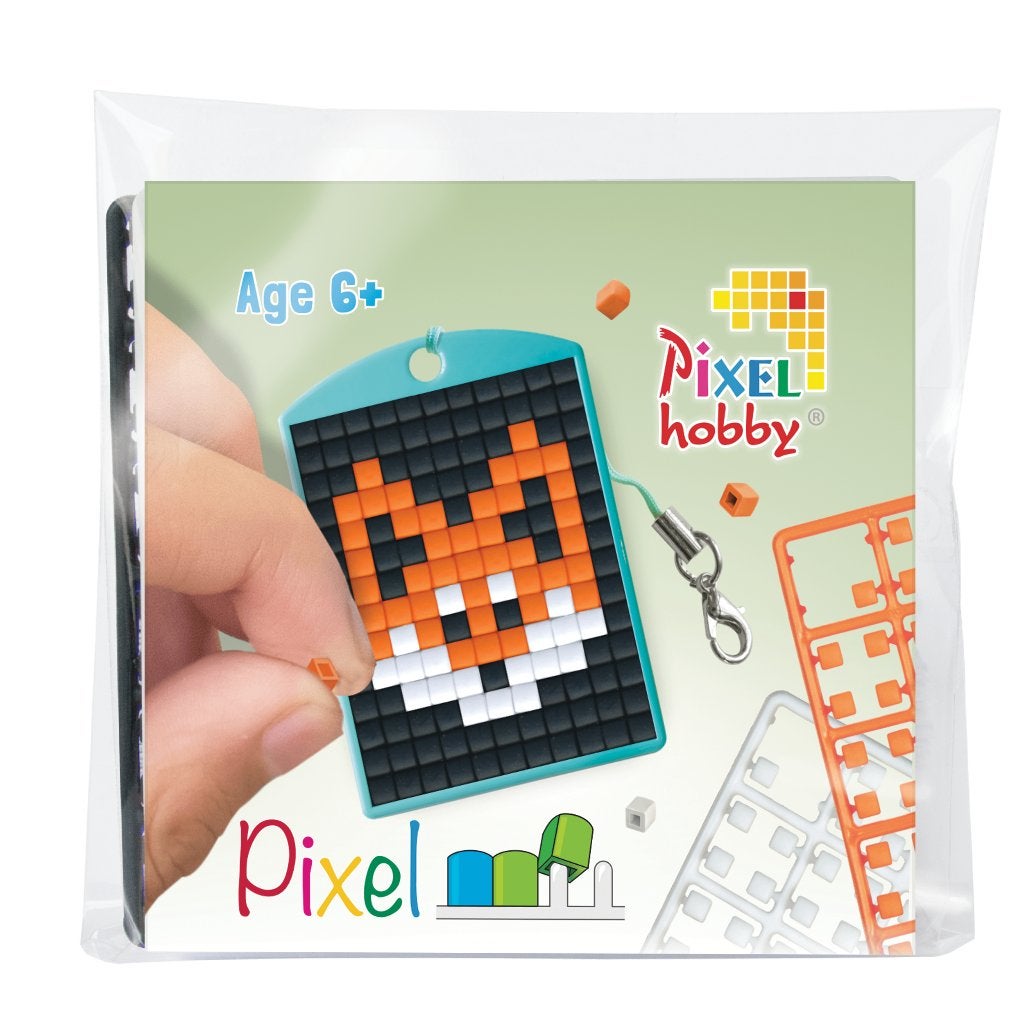 Pixelhobby medaillon startset vos sleutelhanger 23100, ., Dieren, Nieuw, Ophalen of Verzenden