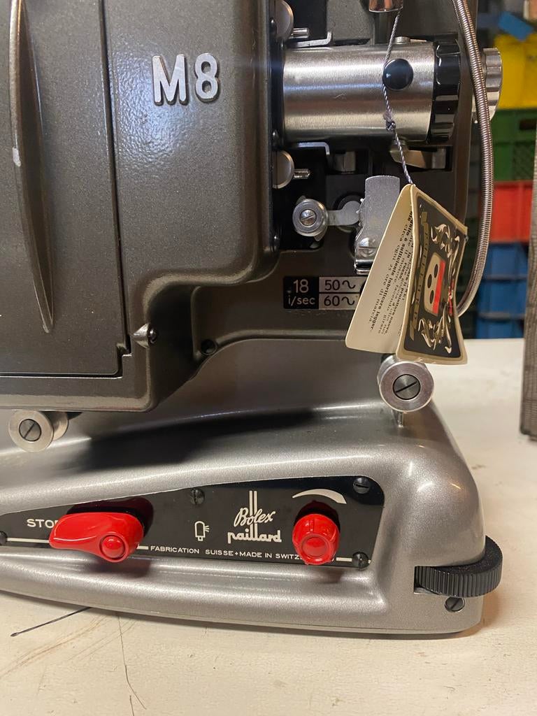 Paillard Bolex M8 Filmprojector - Vintage 8mm, Verzamelen, Fotografica en Filmapparatuur, Ophalen of Verzenden, 1960 tot 1980