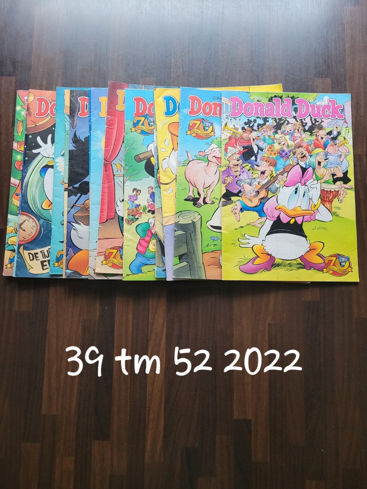 Donald duck tijdschrift 14 stuks jaargang 2022, Europa, Ophalen of Verzenden, Zo goed als nieuw, Meerdere comics