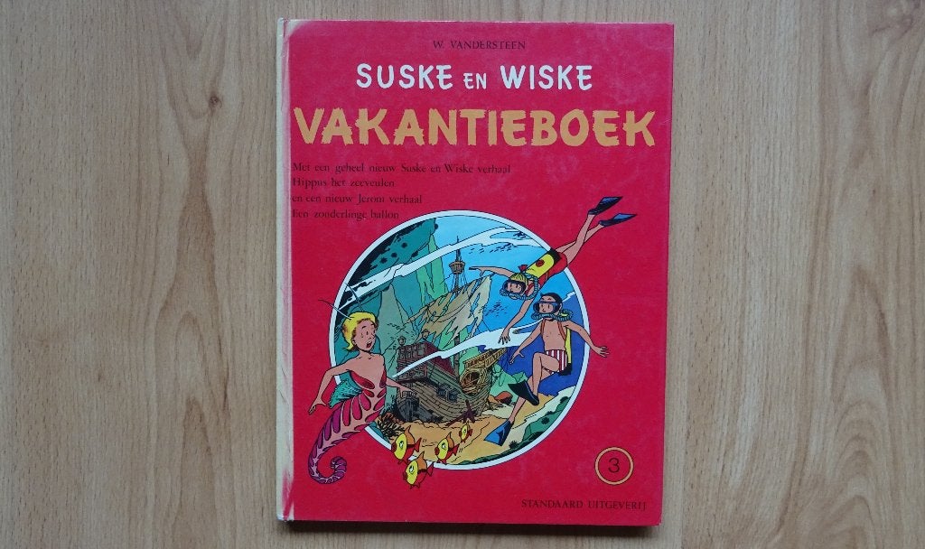 Suske en Wiske Vakantieboek 3, Eén stripboek, Ophalen of Verzenden, Gelezen