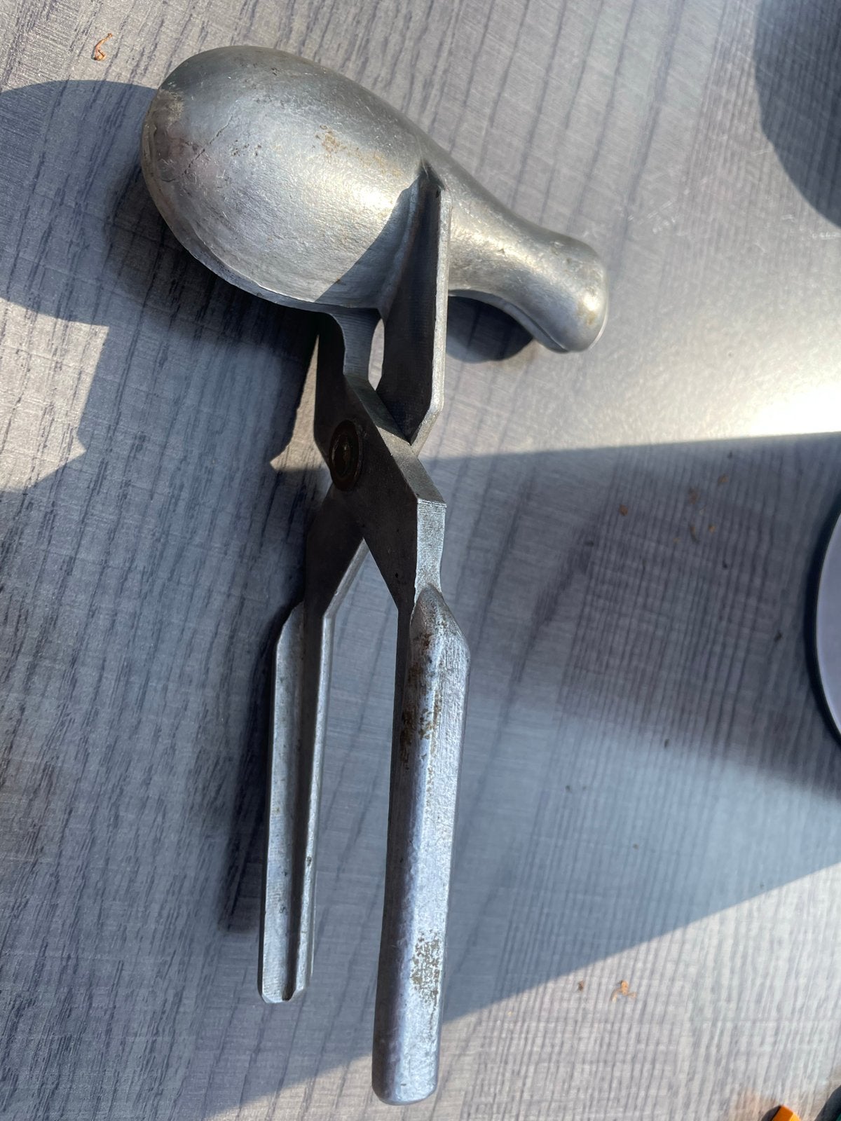 Vintage Lihanboutje Tang  - Ouderwetse Keukenhulp, Antiek en Kunst, Ophalen