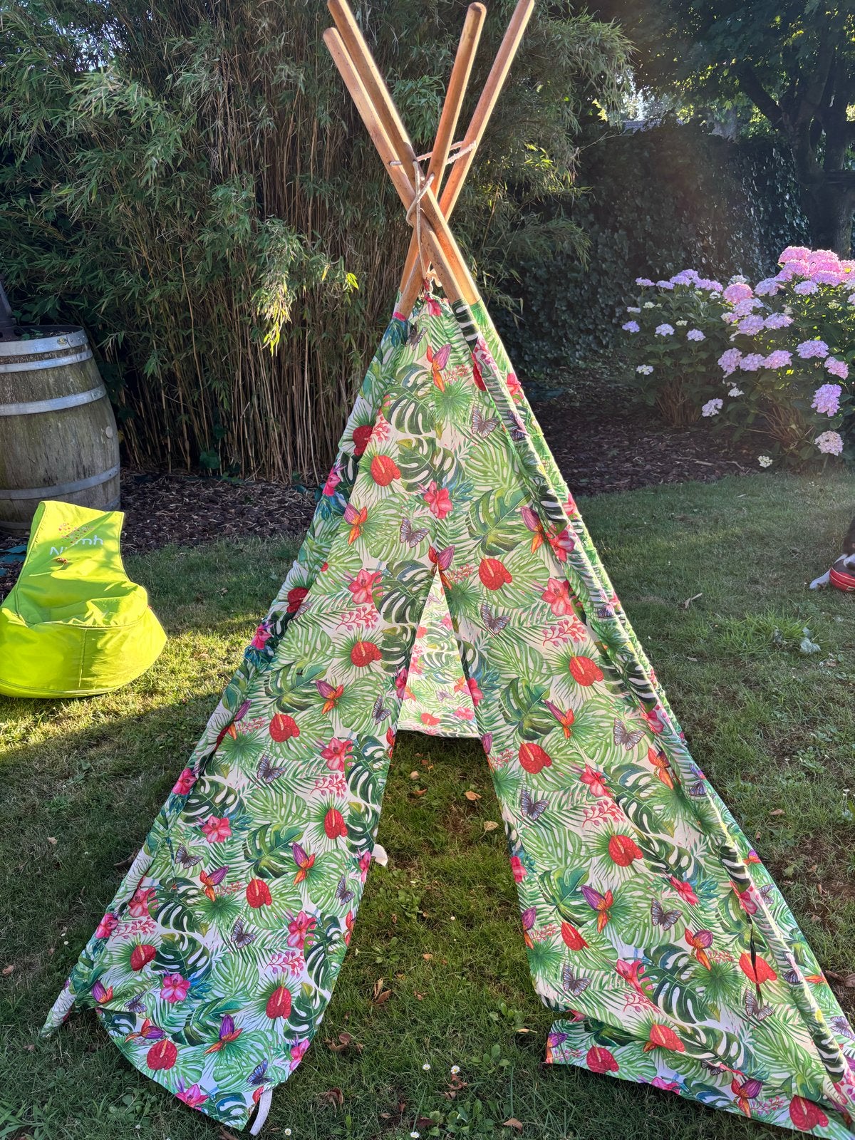 Tipi tent voor kinderen - Tropisch design, Ophalen, Gebruikt