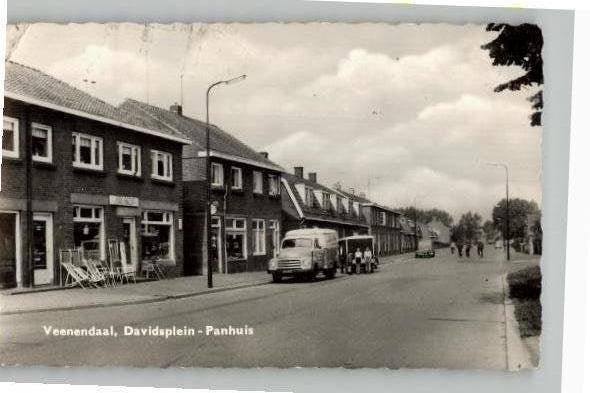 Veenendaal Davidsplein Panhuis  st 1970, Verzenden, 1960 tot 1980, Gelopen, Utrecht