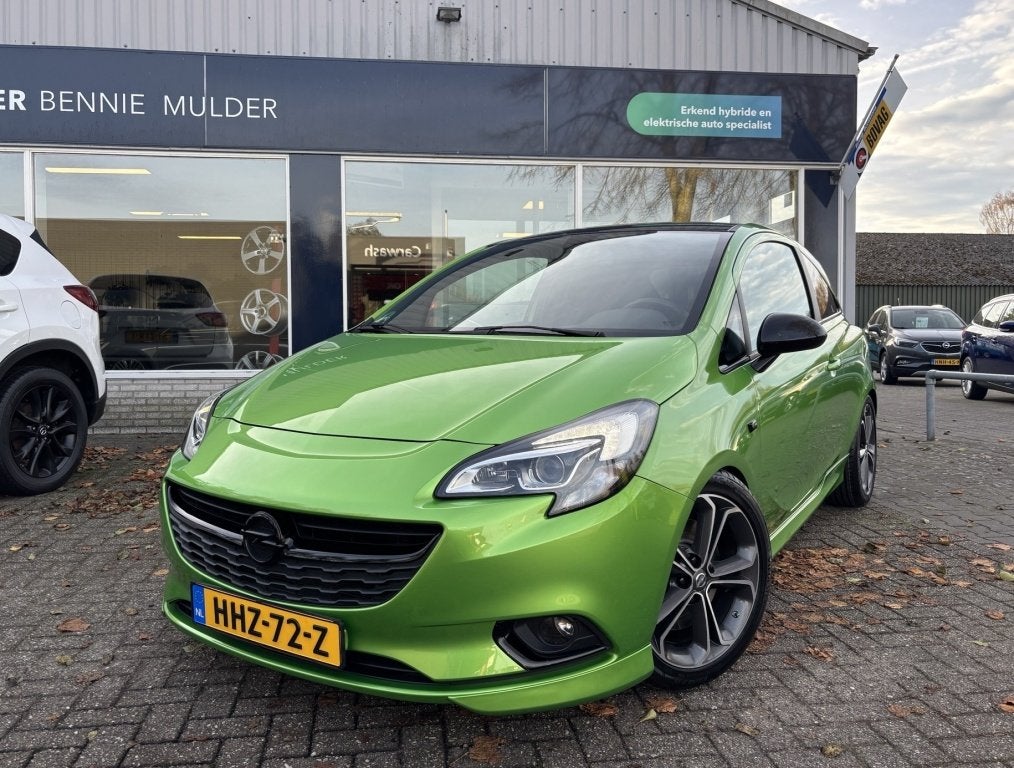 Opel Corsa 1.4 Turbo OPC-LINE / 150 PK / AIRCO/ECC, Stof, Gebruikt, Euro 6, 150 pk