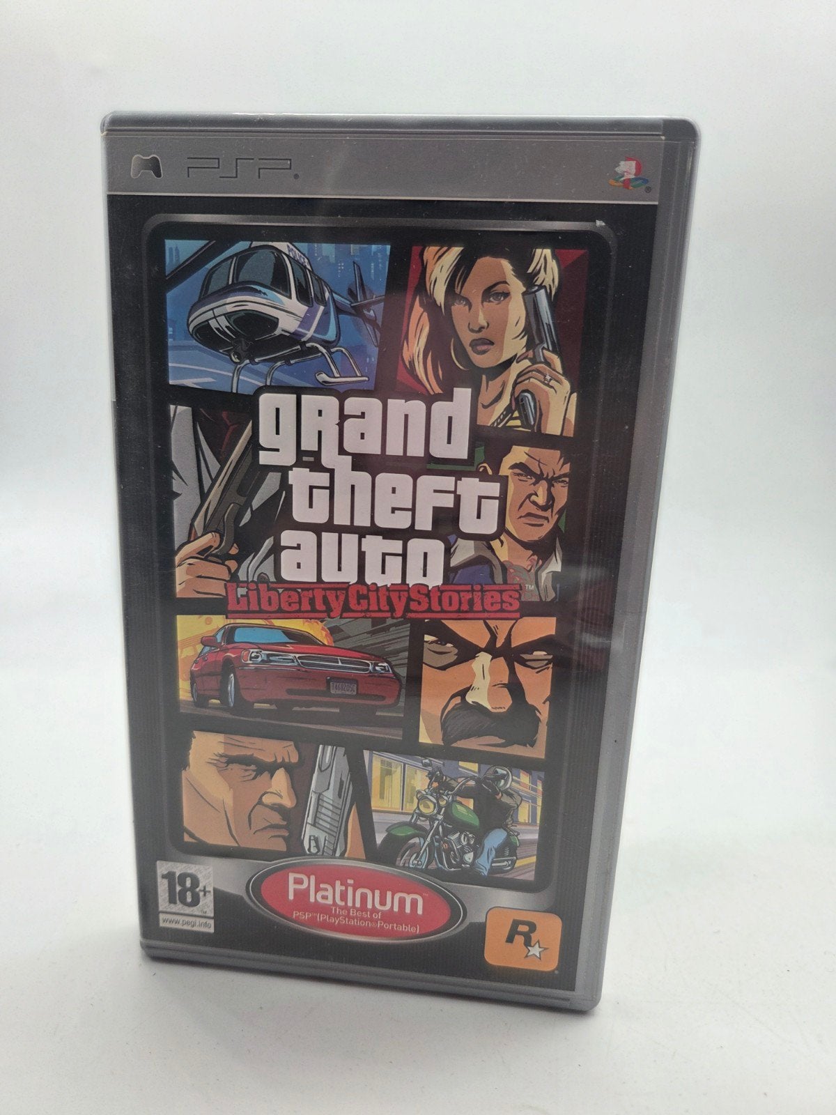 Grand Theft Auto: Liberty City Stories - PSP Platinum, Vanaf 18 jaar, Info@rockstargames.com, 1 speler, Ophalen of Verzenden