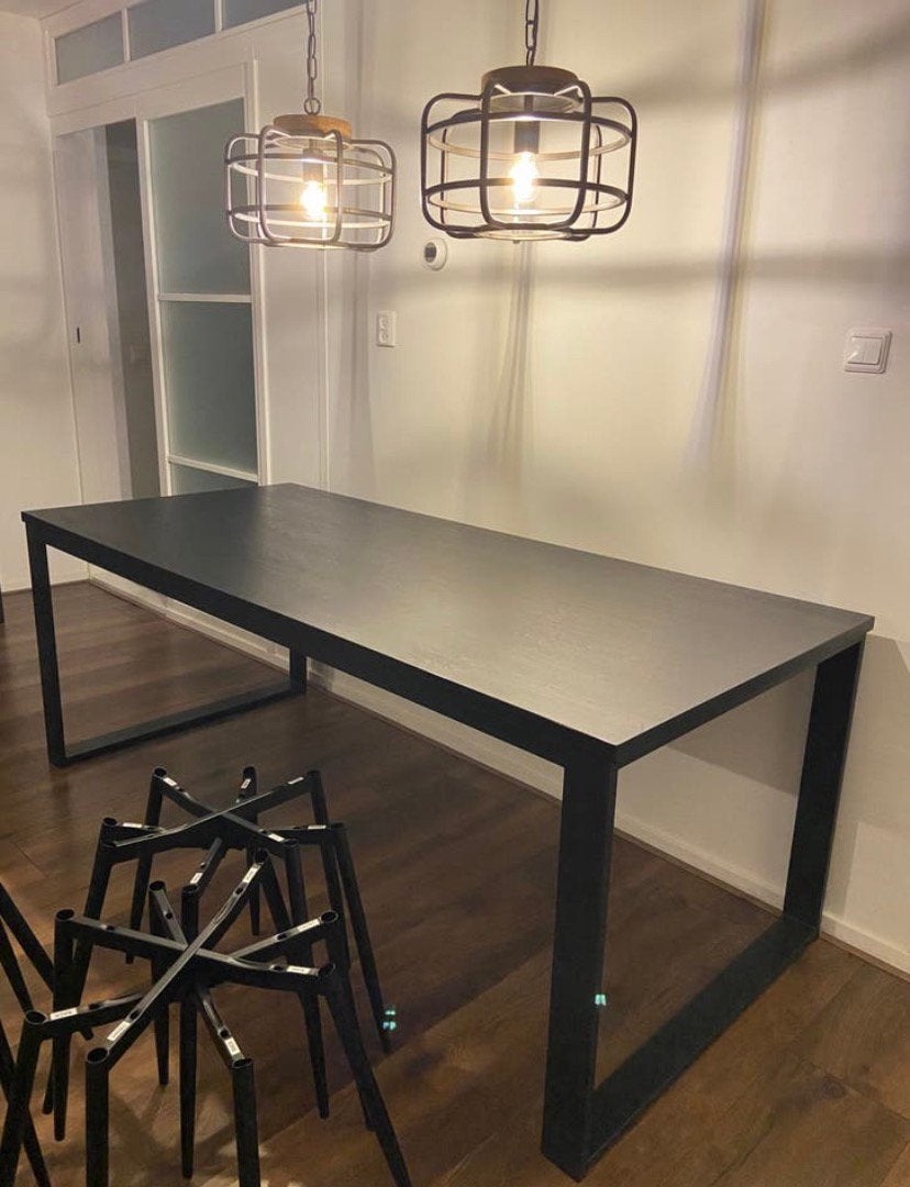Haco eettafel, Ophalen, 50 tot 100 cm, Zo goed als nieuw, 150 tot 200 cm