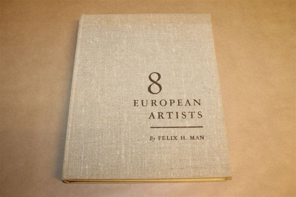 8 European Artists — Picasso, Matisse, Chagall e.a. 1954, Boeken, Ophalen of Verzenden, Gelezen