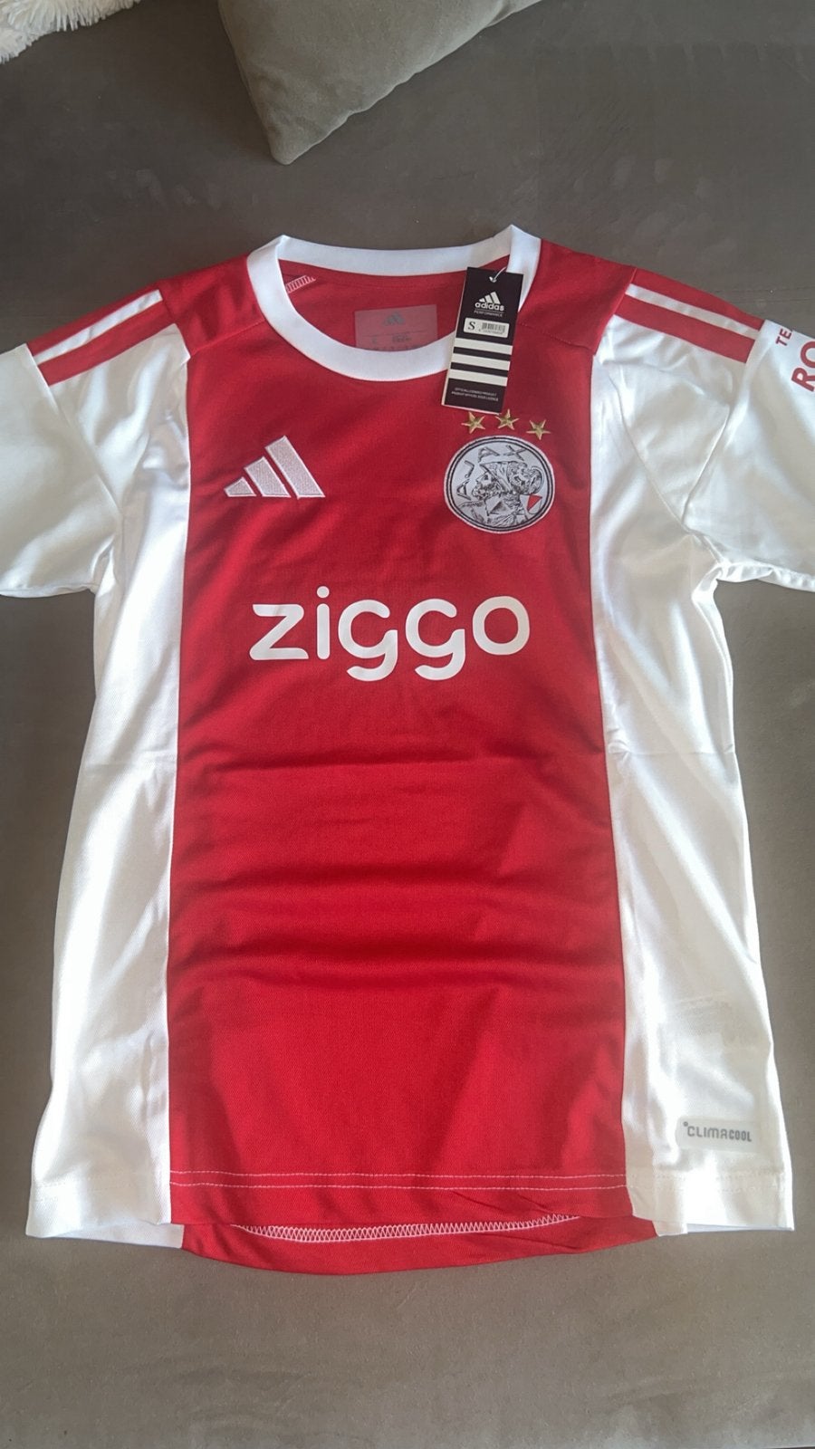 Ajax thuistenue 26/27 set, Wit, Nieuw, Voetbal, Verzenden