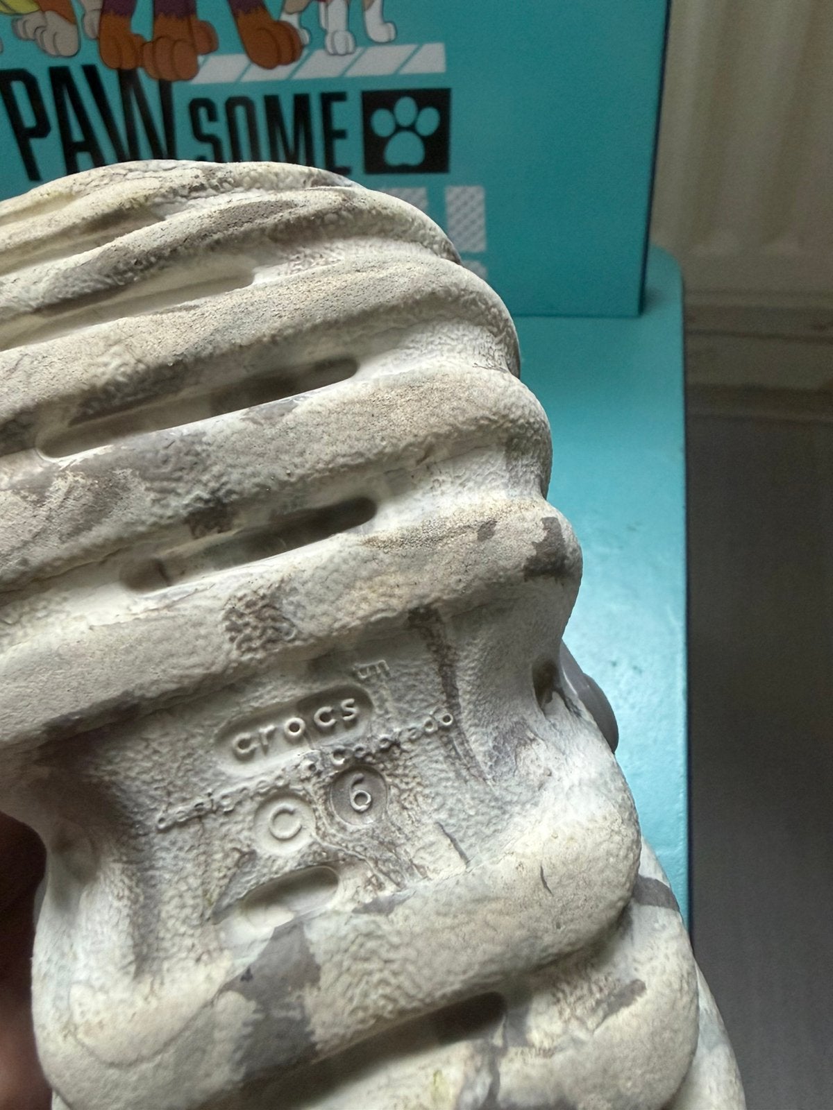 Crocs maat c6, Ophalen, Zo goed als nieuw, Jongetje of Meisje, Schoentjes