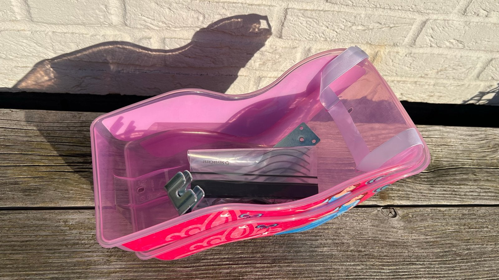 2x Poppenzitje met bevestiging voor kinderfiets, Fietsen en Brommers, Ophalen of Verzenden, Gebruikt, Achterzitje