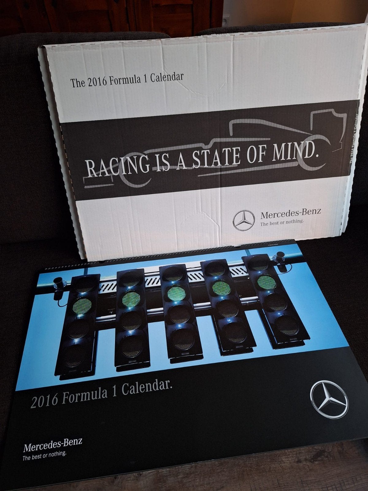 Kalender groot Formule 1 - 2016, Ophalen, Maandkalender, Zo goed als nieuw