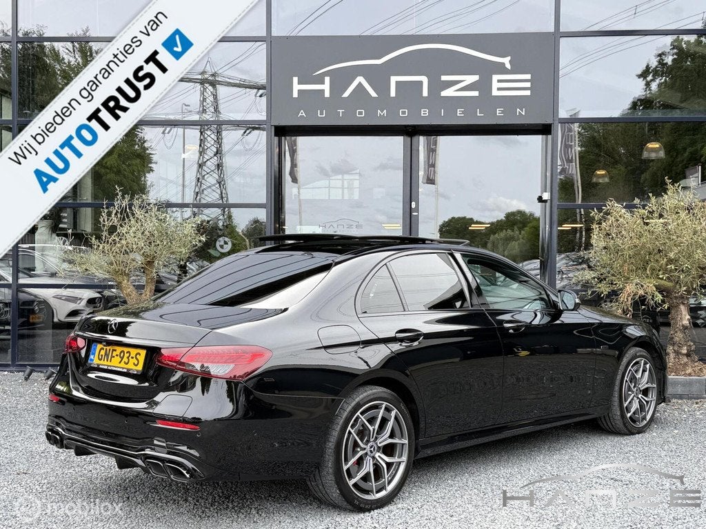 Mercedes E-klasse E300e AMG Pakket|Pano|Widescreen|ACC|Lane, Auto's, Achterwielaandrijving, Gebruikt, 4 cilinders, Met garantie (alle)