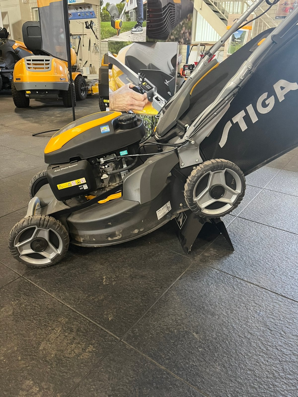 Stiga twinclip 955 VE met honda motor, Ophalen, Nieuw