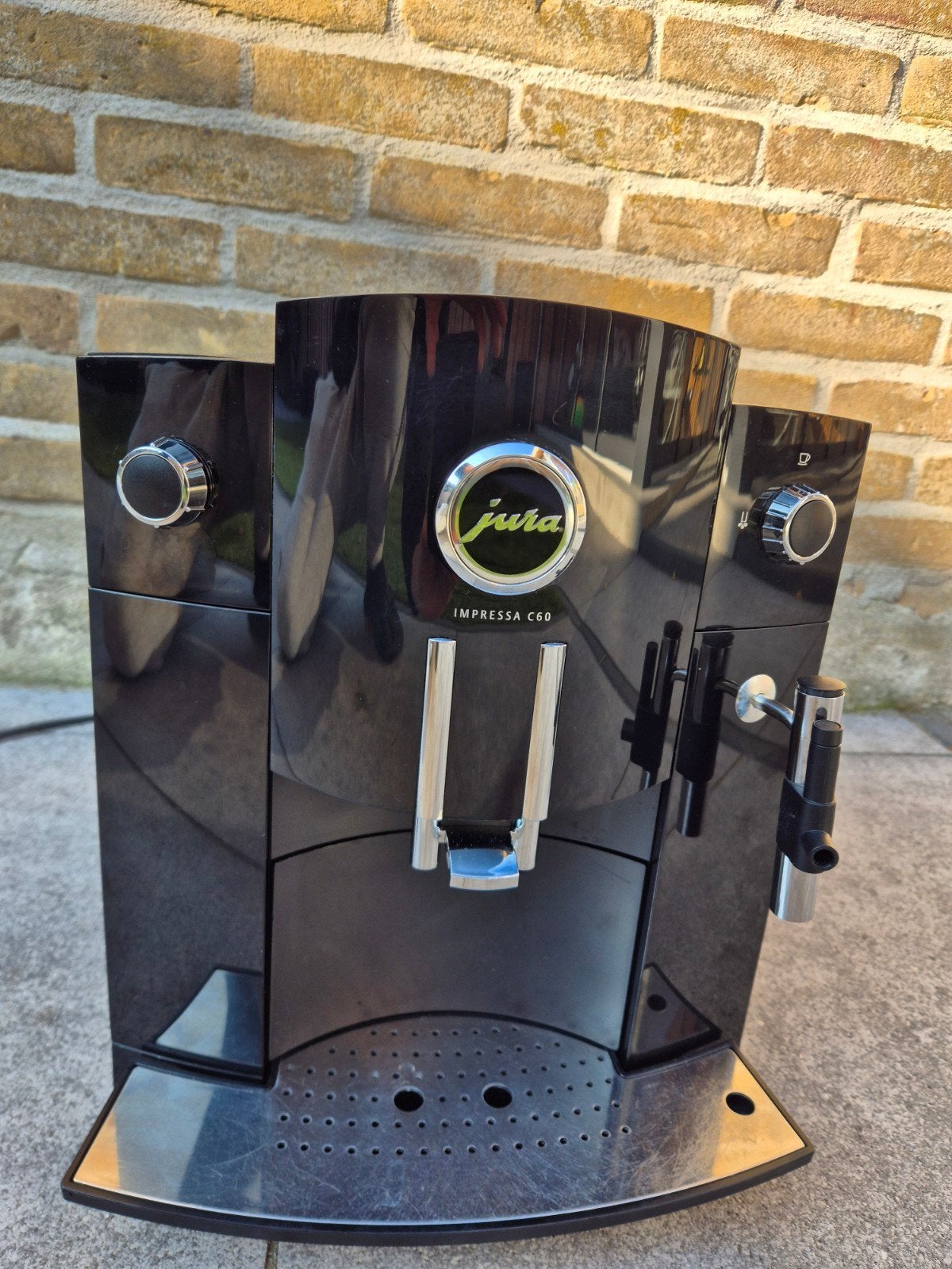 Jura Impressa C60 Koffiemachine - Gereinigd en Onderhouden, Gebruikt, Koffiemachine, Koffiebonen, Ophalen