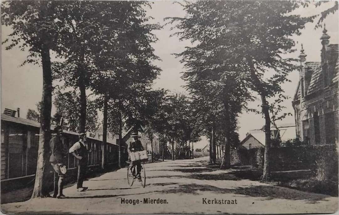 Hooge-Mierden - Kerkstraat (ca. 1910), Ophalen of Verzenden, Voor 1920, Ongelopen, Noord-Brabant
