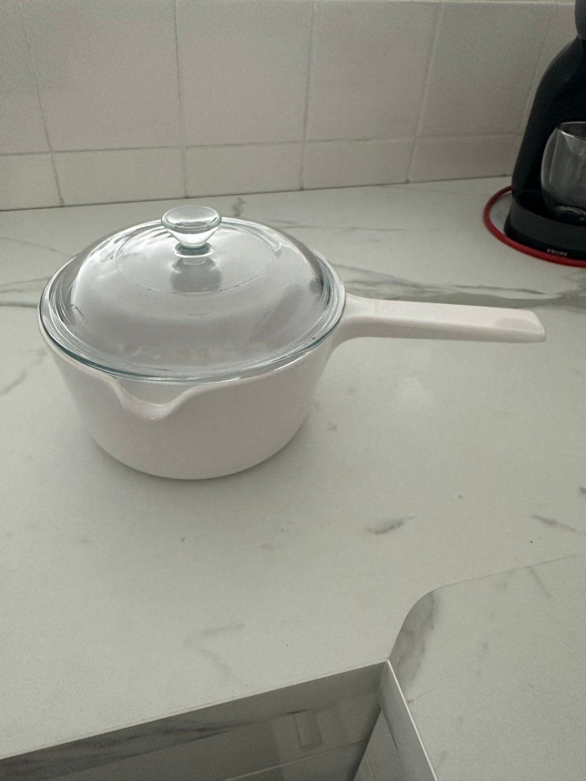 Mooie Vision Corning France pan 1.5 liter, Huis en Inrichting, Keuken | Potten en Pannen, Ophalen, Gebruikt, Overige materialen